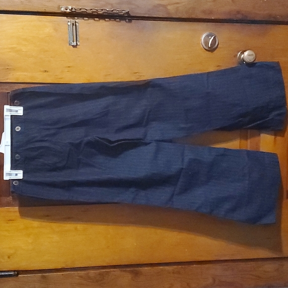 Lauren Jeans Company Pinstriped Jeans Size 2 - Picture 7 of 7